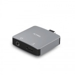 تبدیل یو اس بی سی به جک 3.5 میلیمتری AUX JCPal Linx USB-C Digital Audio Adapter with Charging Port