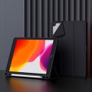 اسمارت کیس ضد ضربه چرم آیپد 10.2 اینچ, نسل 7,8,9 نیلکین با فضای قلم مدل Nillkin Bevel Leader مشکی