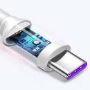 کابل شارژر USB به Type-C باسئوس مدل Double-ring