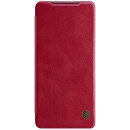 کاور چرم اورجینال نیلکین Galaxy S 21 Ultra قرمز