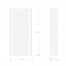 2C شارژر همراه پاور بانک شیايومی 20000 میلی آمپر مدل PLM06ZM