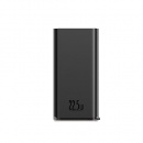 شارژر همراه پاور بانک با نمایشگر دیجیتالی باسئوس 20000 میلی آمپر مدل Starlight مشکی