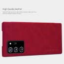 کاور چرم اورجینال نیلکین Galaxy Note 20 Ultra سامسونگ قرمز