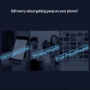 گلس نیلکین آیفون 13 پرو مکس مدل Nillkin Amazing Guardian Full Coverage Privacy Tempered Glass