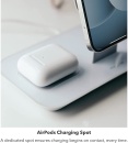 شارژر وایرلس سه در 1 توربو اورجینال موفی Mophie 3 in 1 Wireless Charger Stand سفید