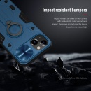 قاب ضد ضربه مجهز به محافظ دوربین اورجینال نیلکین آیفون 13 اپل