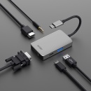 هاب یو اس بی سی پنج پورت ویوو WiWU USB-C 5 Port