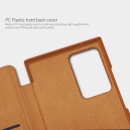 کاور چرم اورجینال نیلکین Galaxy Note 20 Ultra سامسونگ قهوه ای