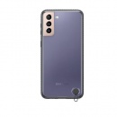 کیس اورجینال بی رنگ مجهز به استند گوشی سامسونگ Samsung Galaxy S21 Ultra مدل اصلی بی رنگ مشکی