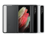 کیس اورجینال گوشی سامسونگ Galaxy S21 Ultra 5G مدل S-View Cover مجهز به LED