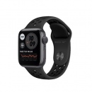 اپل واچ نایک پلاس سری 6 با بدنه آلومینیوم مشکی و بند اسپورت نایک مشکی 40 میلیمتری