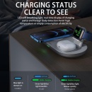 شارژر وایرلس سه در 1 توربو ام سی دودو Mcdodo 3 in 1 Wireless Charger Stand مشکی