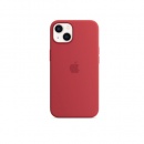 قاب سیلیکونی اورجینال آیفون 13 اپل با قابلیت شارژ وایرلس MagSafe قرمز