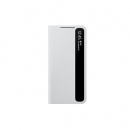 کیس اورجینال گوشی سامسونگ Galaxy S21 5G مدل S-View Cover مجهز به LED خاکستری