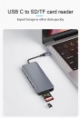 هاب یو اس بی سی دوازده پورت ویوو WiWU USB-C 12 Port 