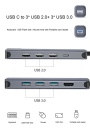 هاب یو اس بی سی دوازده پورت ویوو WiWU USB-C 12 Port 