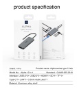 هاب یو اس بی سی دوازده پورت ویوو WiWU USB-C 12 Port 