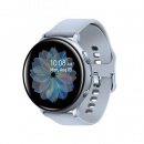  40 میلیمتری بدنه نقره ای  با بند طوسی ساعت هوشمند ساسونگ مدل Active 2 