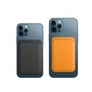 جا کارتی چرم آیفون با امکان شارژوایرلس نارنجی