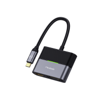 هاب 3 پورت USB-C مک دودو Macdodo USB-C to 2 HDMI