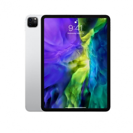 آیپد پرو 2020 سلولار 11 اینچ یک ترابایت اپل نقره ای iPad Pro 11 inch Cellular 1TB 