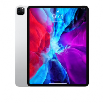 نقره ای آیپد پرو 2020 سلولار 12.9 اینچ 128 گیگ اپل iPad Pro 12.9 inch Cellular 128GB