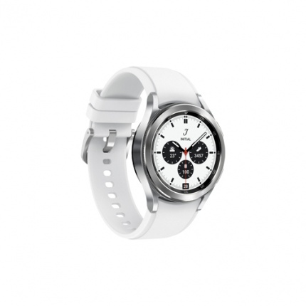 ساعت هوشمند سامسونگ مدل گلکسی واچ کلاسیک 4 Galaxy Watch 4 Classic سایز 46 میلیمتری SM-R890 نقره ای