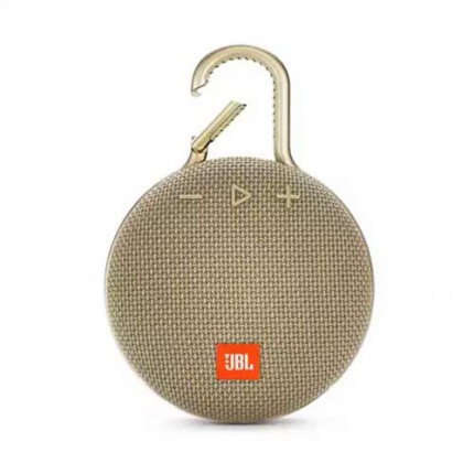 اسپیکر بلوتوثی قابل حمل جی بی ال کلیپ JBL Clip 3 speaker بژ