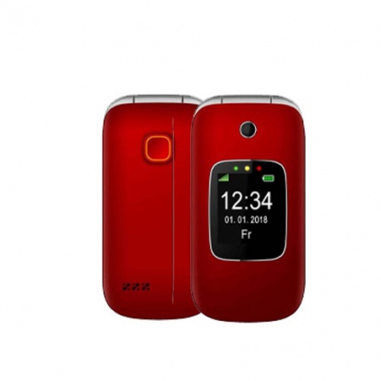  گوشی موبایل ارد مدل F240D دو سیم کارت قرمز