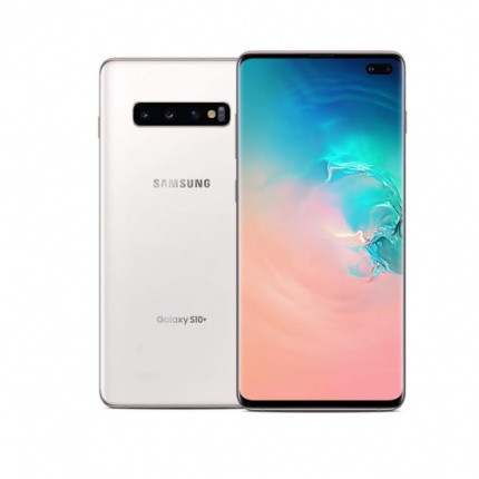 گوشی موبایل سامسونگ گلکسی S10 پلاس مدل Samsung Galaxy S10 plus دو سیم کارت ظرفیت 512 گیگابایت سفید