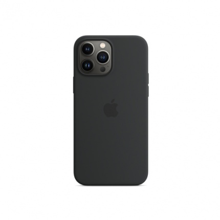 قاب سیلیکونی اورجینال آیفون 13 پرو مکس اپل با قابلیت شارژ وایرلس MagSafe مشکی